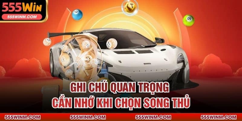 Ghi chú quan trọng cần nhớ khi chọn song thủ